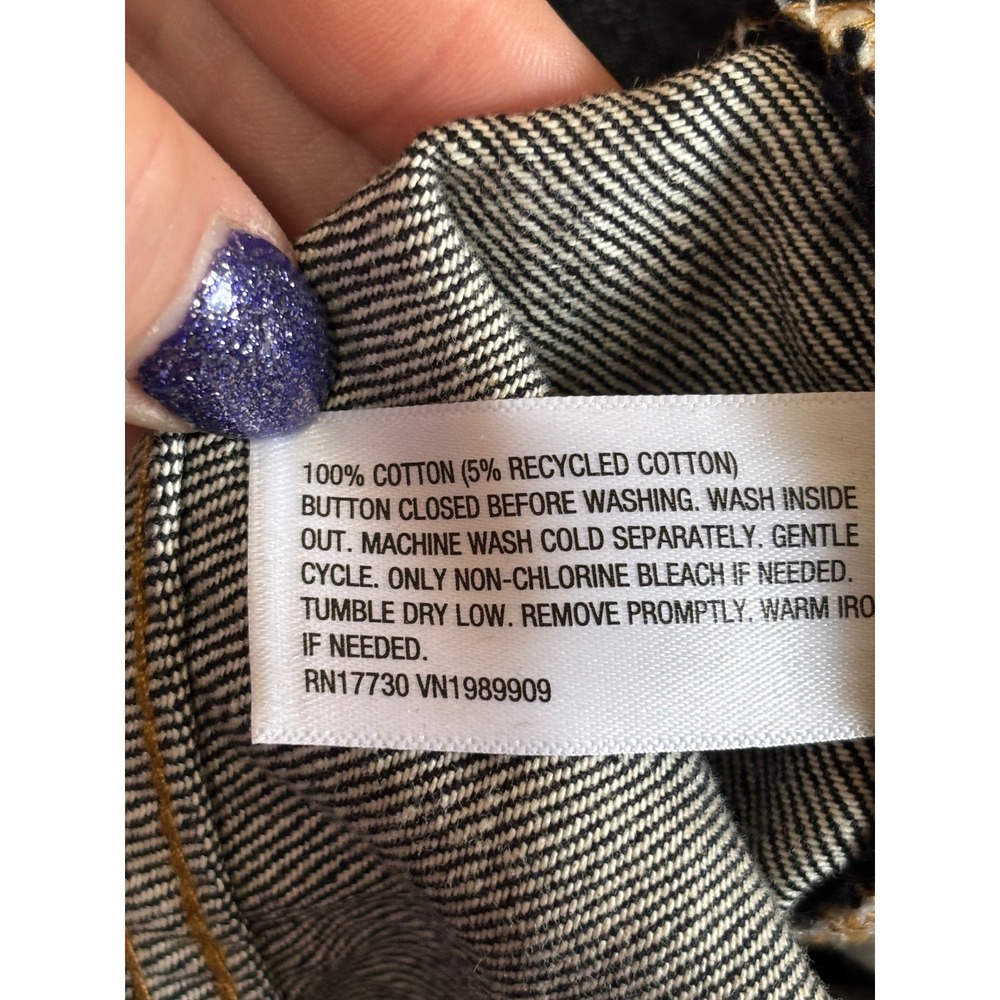 KBB by Kahlana Barfield Brown Target Indigo Barrel Leg Jeans Womens Size 4 NEW - Picture 5 of 6